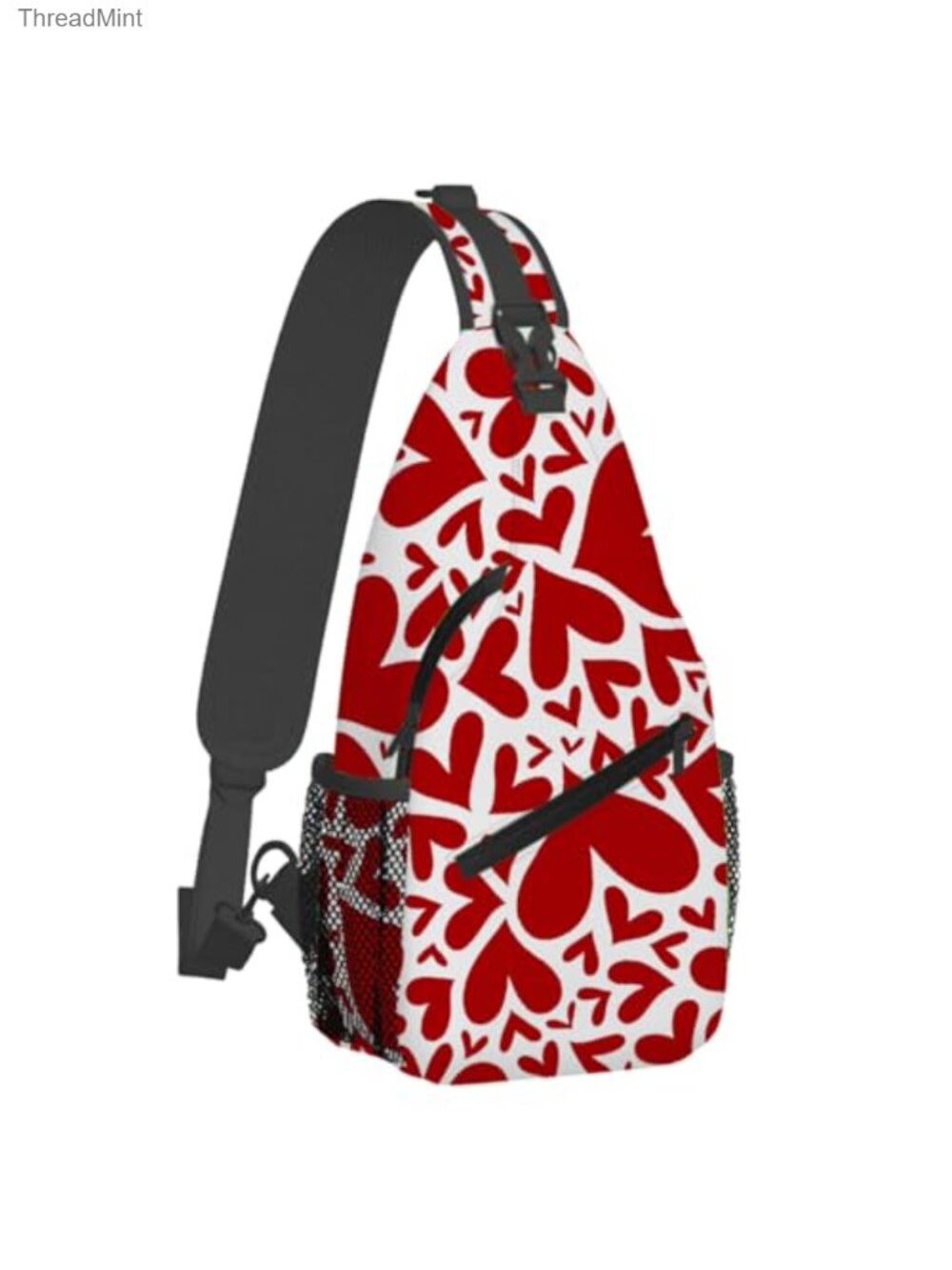 Sling Bag Crossbody Polyester Adjustable Anti Theft Travel Daypack